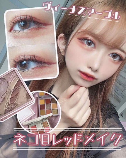 VenusMarble 9色アイシャドウパレット/Venus Marble/アイシャドウパレットを使ったクチコミ(1枚目)