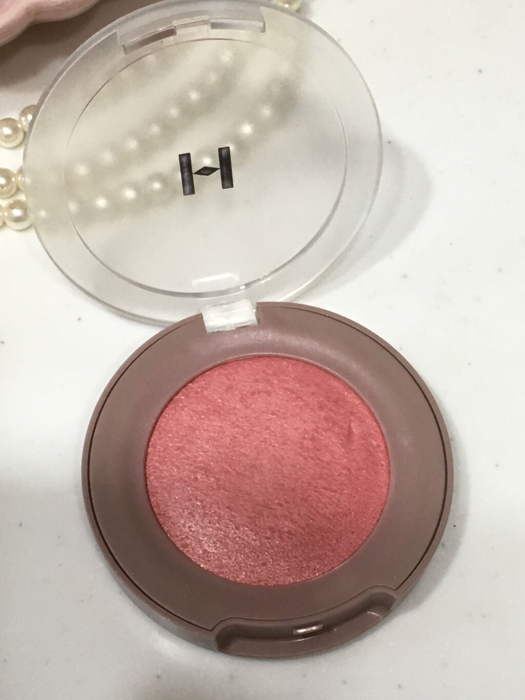 トゥルーディメンショングロウチーク/hince/パウダーチークを使ったクチコミ(4枚目)