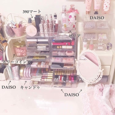 3段式クリアーケース/DAISO/その他化粧小物を使ったクチコミ（2枚目）