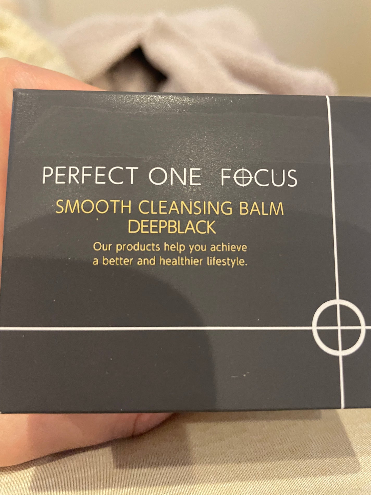 パーフェクトワンフォーカス スムースクレンジングバーム ディープブラック/PERFECT ONE FOCUS/クレンジングバームを使ったクチコミ(1枚目)