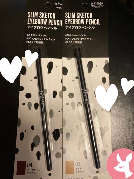 スリムスケッチアイブロウペンシル/U R GLAM/アイブロウペンシルを使ったクチコミ(1枚目)