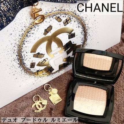 デュオ プードゥル ルミエール/CHANEL/パウダーハイライトを使ったクチコミ(1枚目)