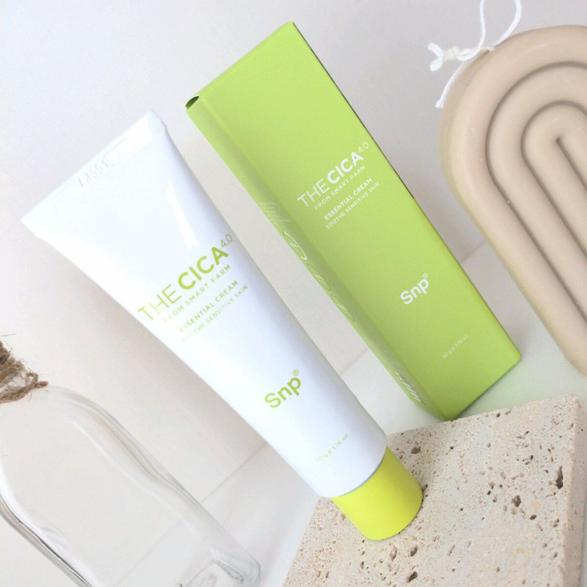 THE CICA 4.0 エッセンシャルクリーム/SNP/フェイスクリームを使ったクチコミ（2枚目）