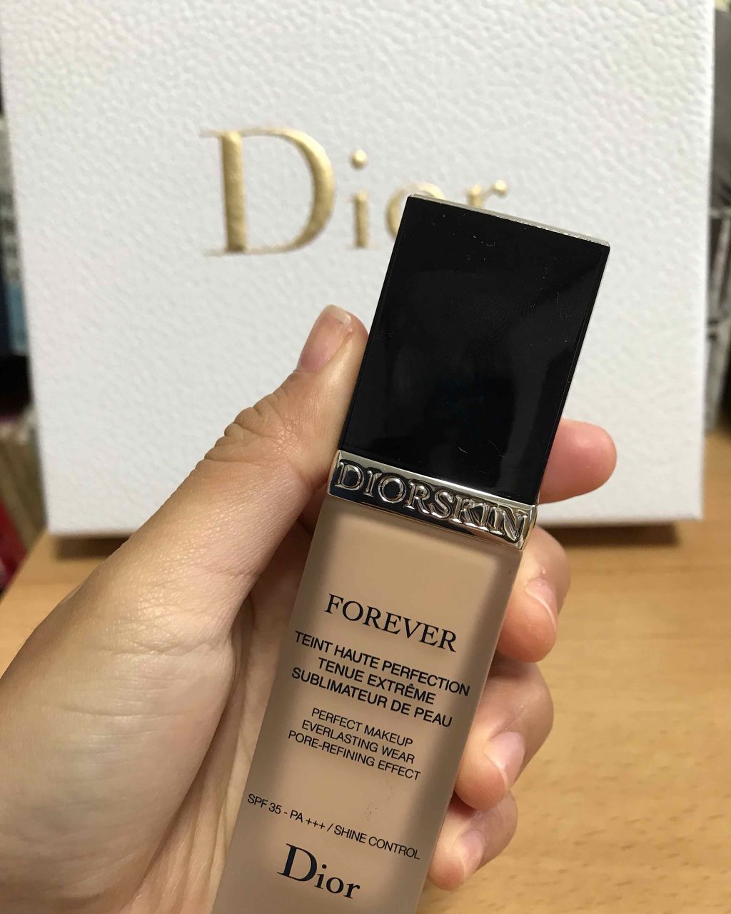 【旧】ディオールスキン フォーエヴァー フルイド/Dior/リキッドファンデーションを使ったクチコミ（1枚目）