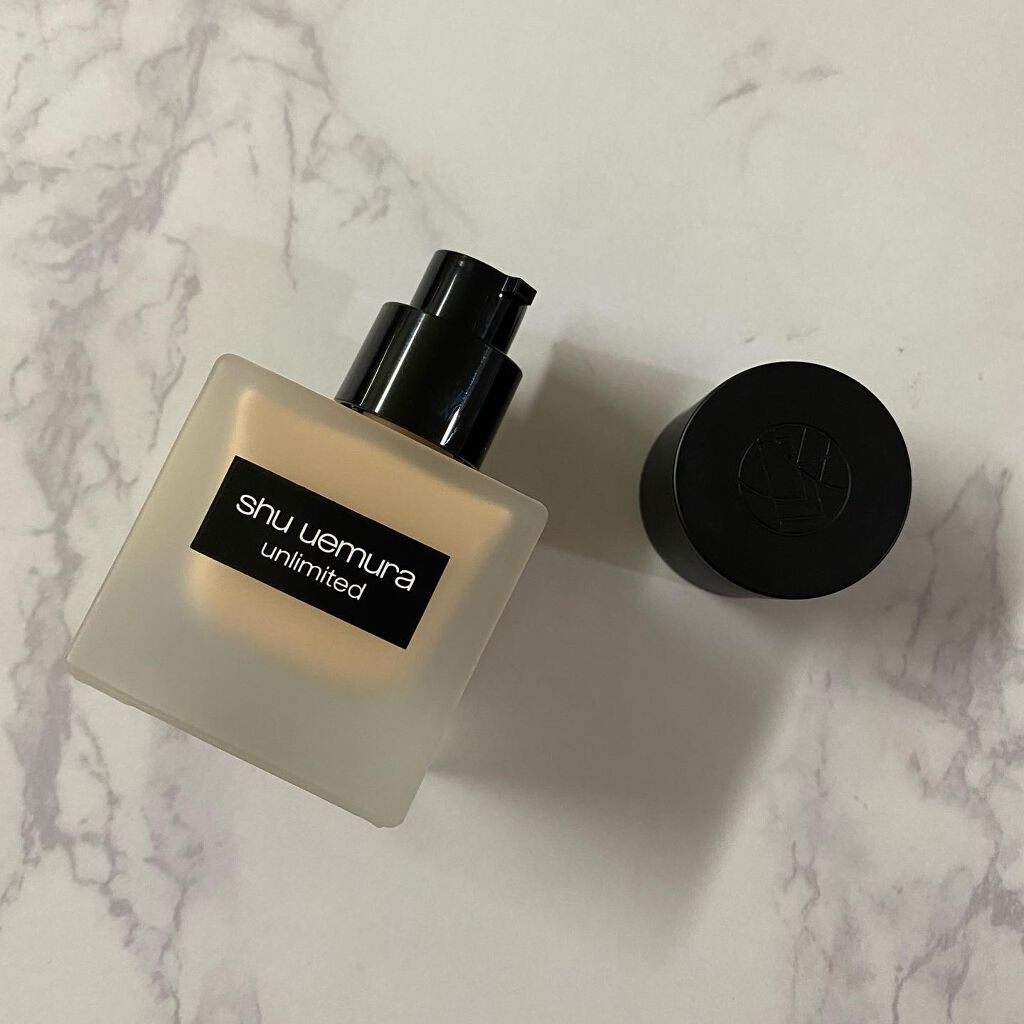 （旧）アンリミテッド ラスティング フルイド/shu uemura/リキッドファンデーションを使ったクチコミ（2枚目）