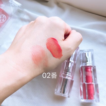 ウォーターリズムグロウティント/TIRTIR(ティルティル)/リップティントを使ったクチコミ(4枚目)