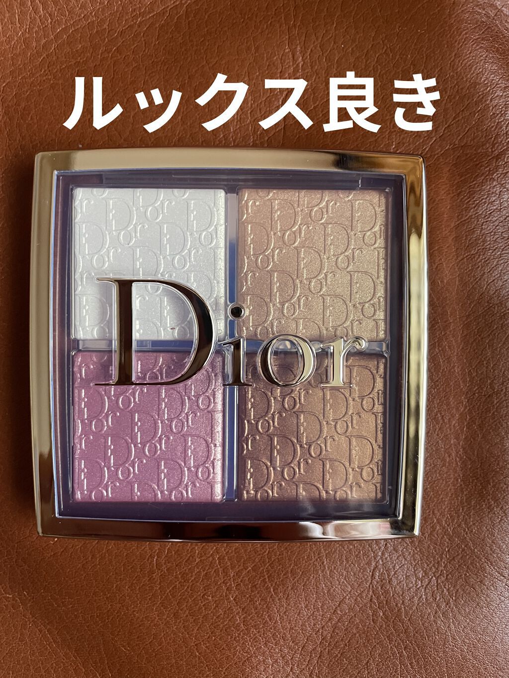 ディオール バックステージ フェイス グロウ パレット/Dior/ハイライトを使ったクチコミ（3枚目）