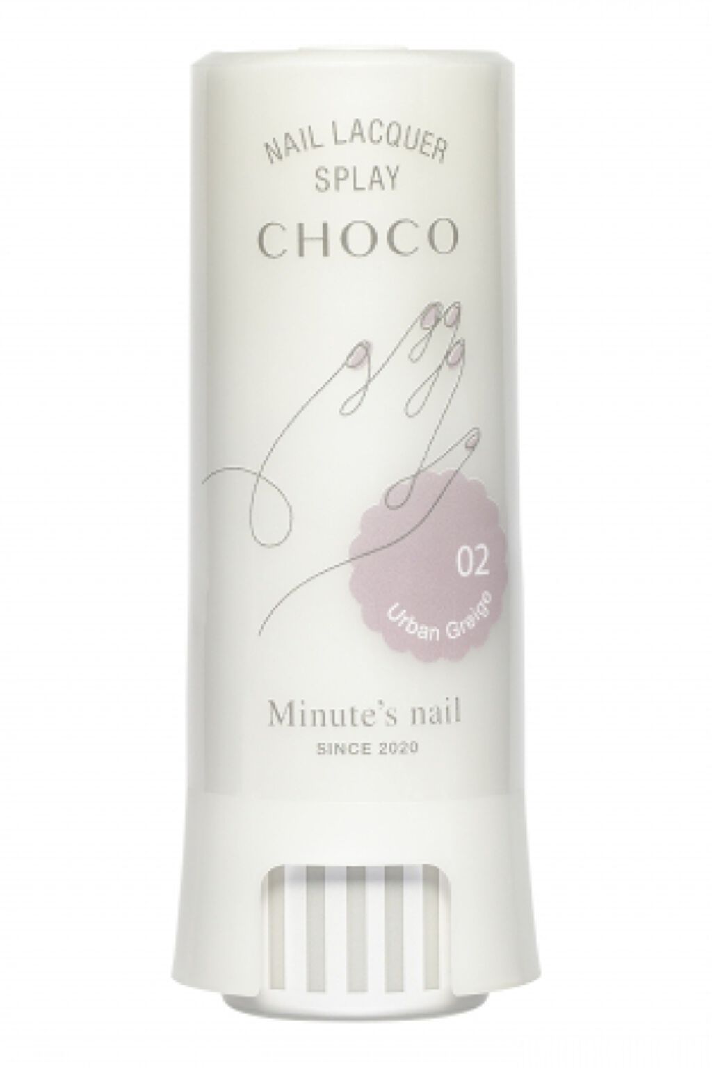 CHOCO Minute's nail 02 Urban Greige
