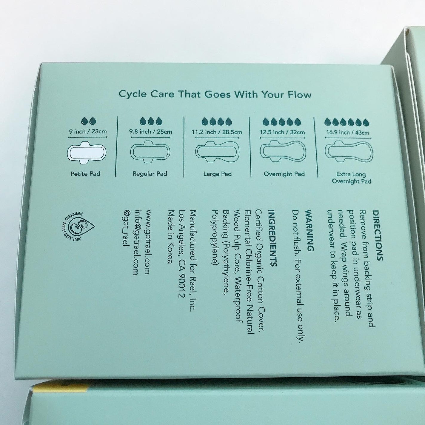 Rael オーガニックコットンカバーパッド/Rael/コットンを使ったクチコミ(4枚目)