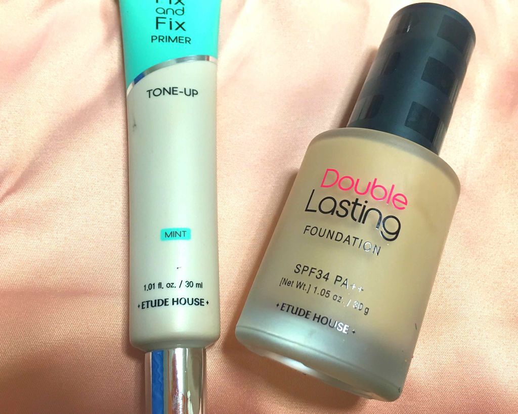 ダブルラスティング ファンデーション ペタル/ETUDE/リキッドファンデーションを使ったクチコミ（1枚目）