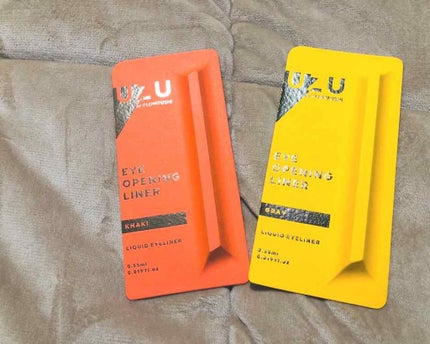 EYE OPENING LINER/UZU BY FLOWFUSHI/リキッドアイライナーを使ったクチコミ(1枚目)