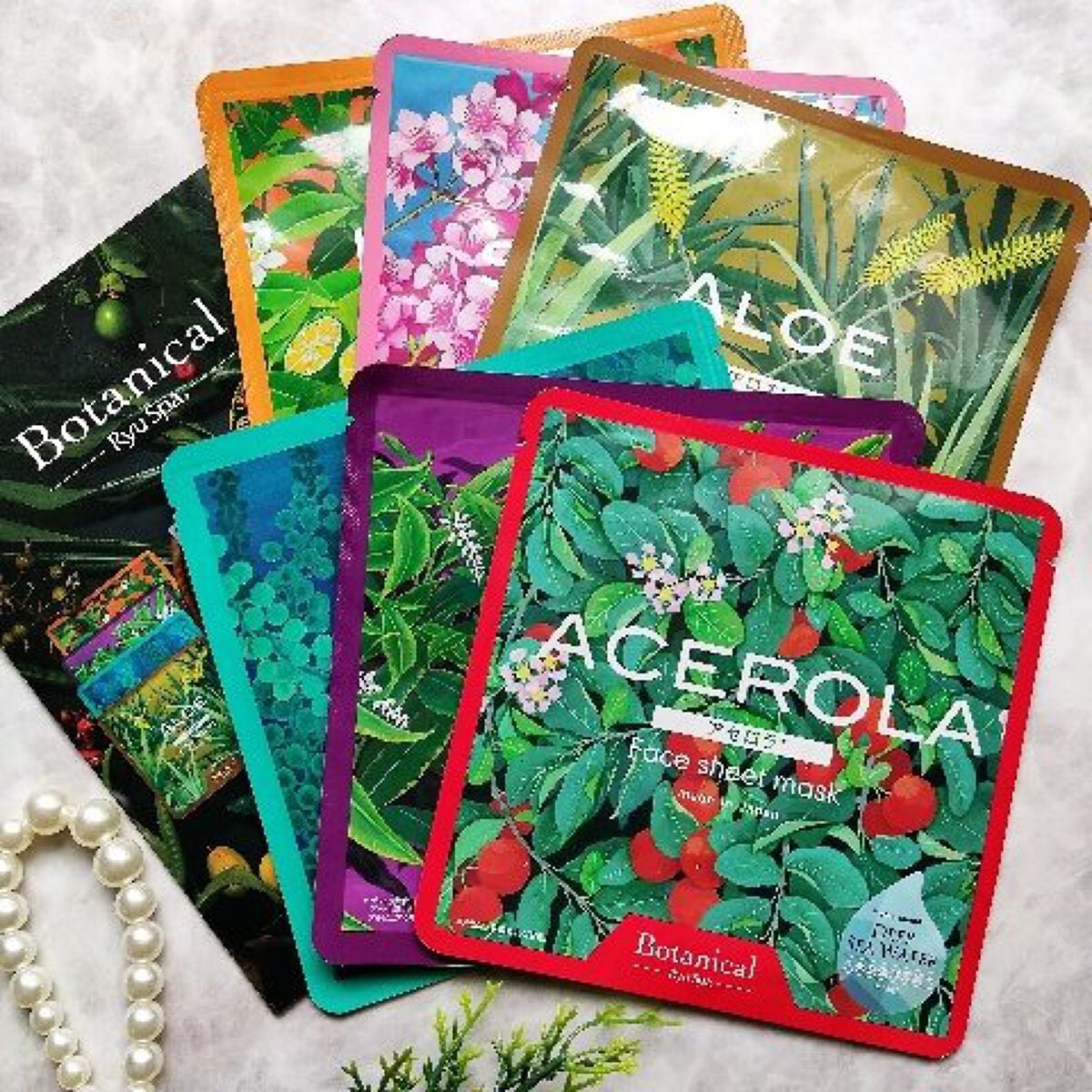 Ryu Spa Botanical フェイスマスク アセロラ/Ryu Spa/シートマスク・パックを使ったクチコミ(1枚目)