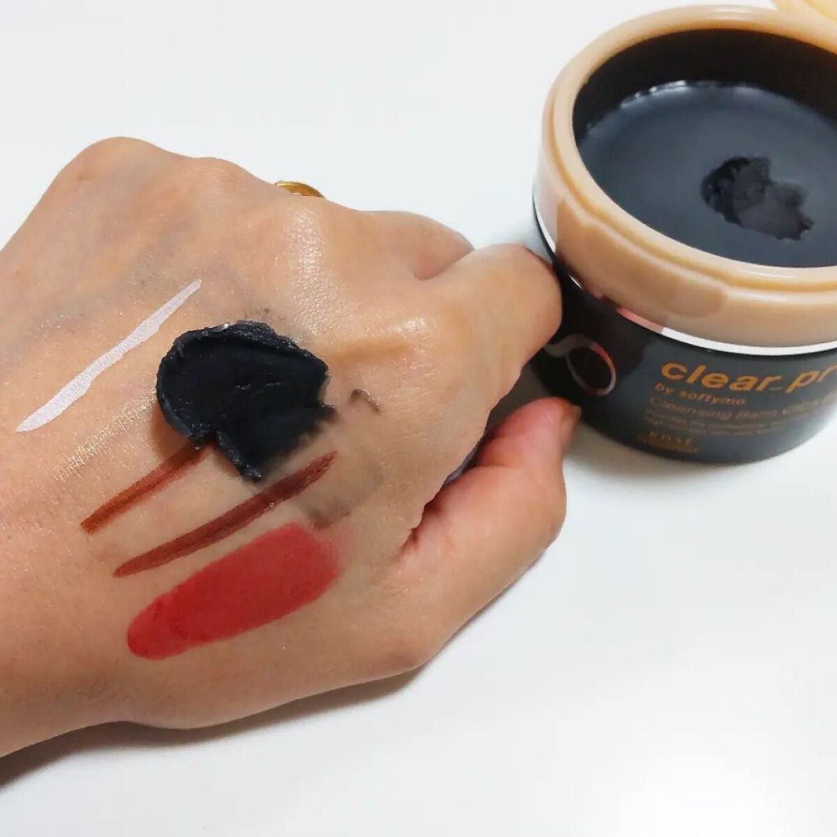 ソフティモ クリアプロ クレンジングバーム CICAブラック ホット/ソフティモ/クレンジングバームを使ったクチコミ(4枚目)