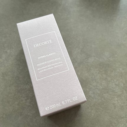 イドラクラリティ 薬用 トリートメント エッセンス ウォーター/DECORTÉ/化粧水を使ったクチコミ(1枚目)