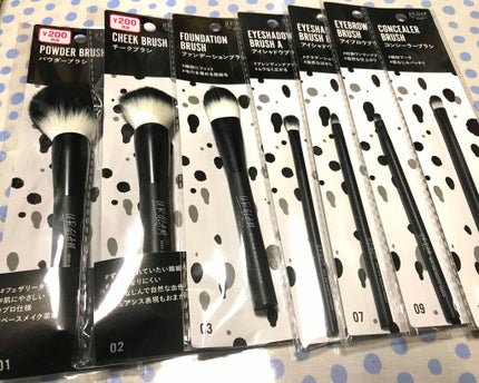 UR GLAM CHEEK BRUSH/U R GLAM/メイクブラシを使ったクチコミ(1枚目)