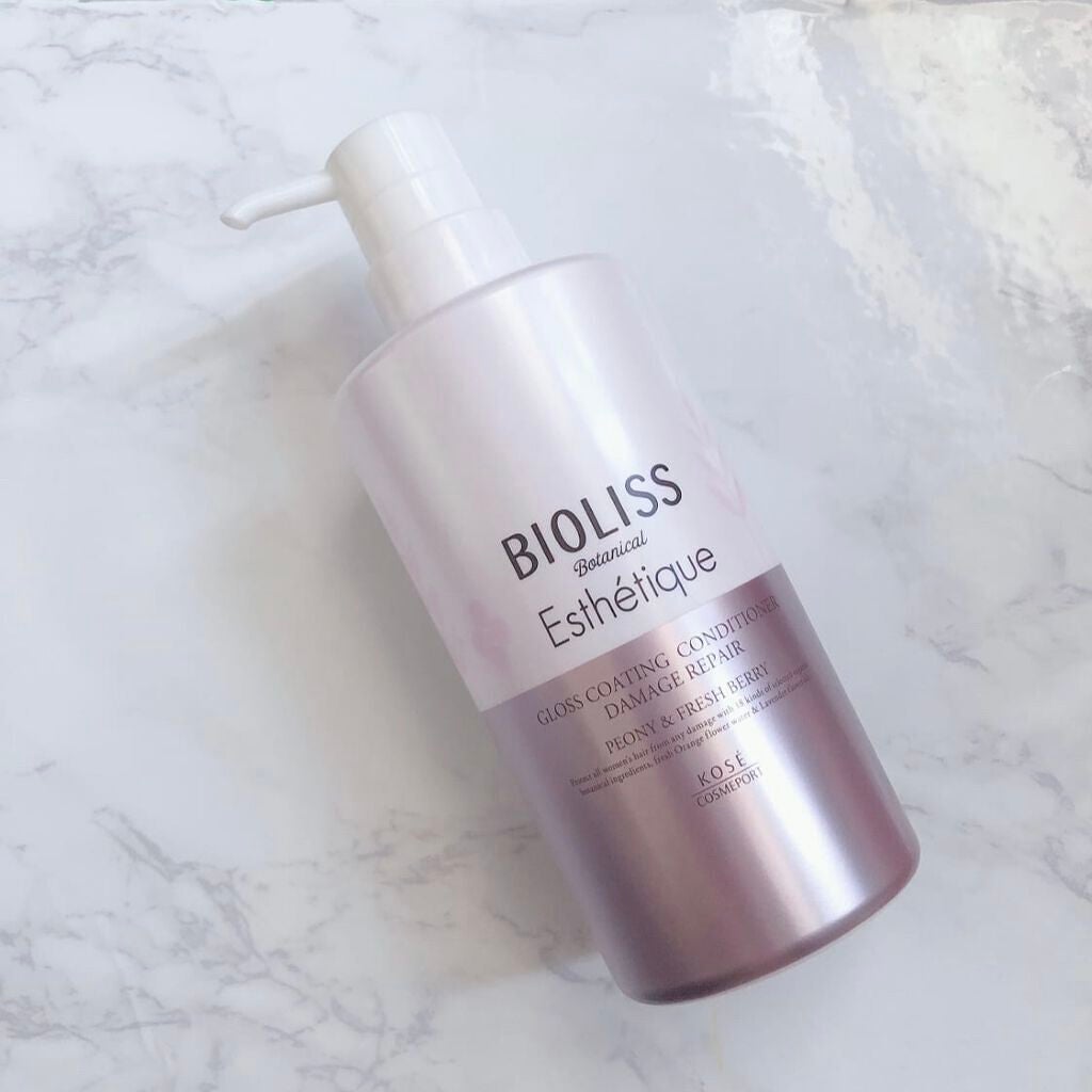 ボタニカル エステティーク リファイニング シャンプー/グロスコーティング コンディショナー(ダメージリペア)/SSビオリス/市販シャンプーを使ったクチコミ(1枚目)