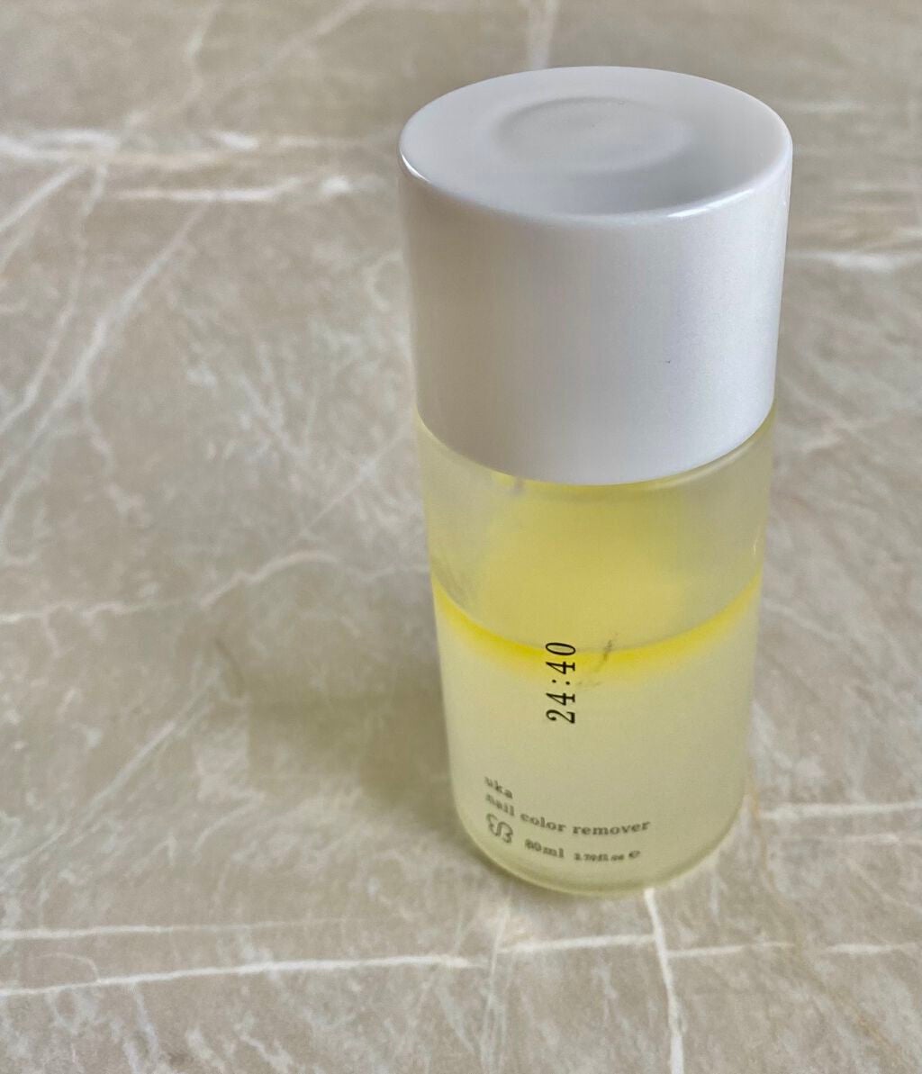ネイルカラー リムーバー ニイヨンヨンゼロ/uka/除光液を使ったクチコミ(1枚目)