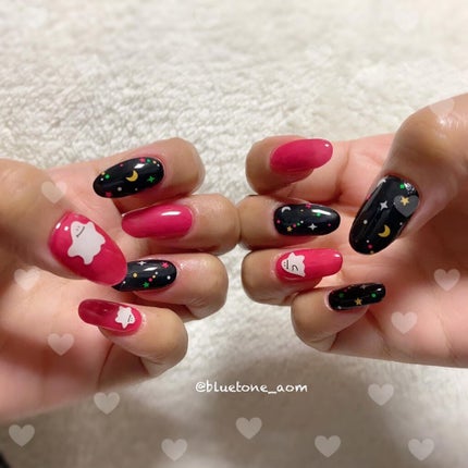 セミキュアジェルネイル(ハンド)/ohora/ネイルシールを使ったクチコミ(7枚目)