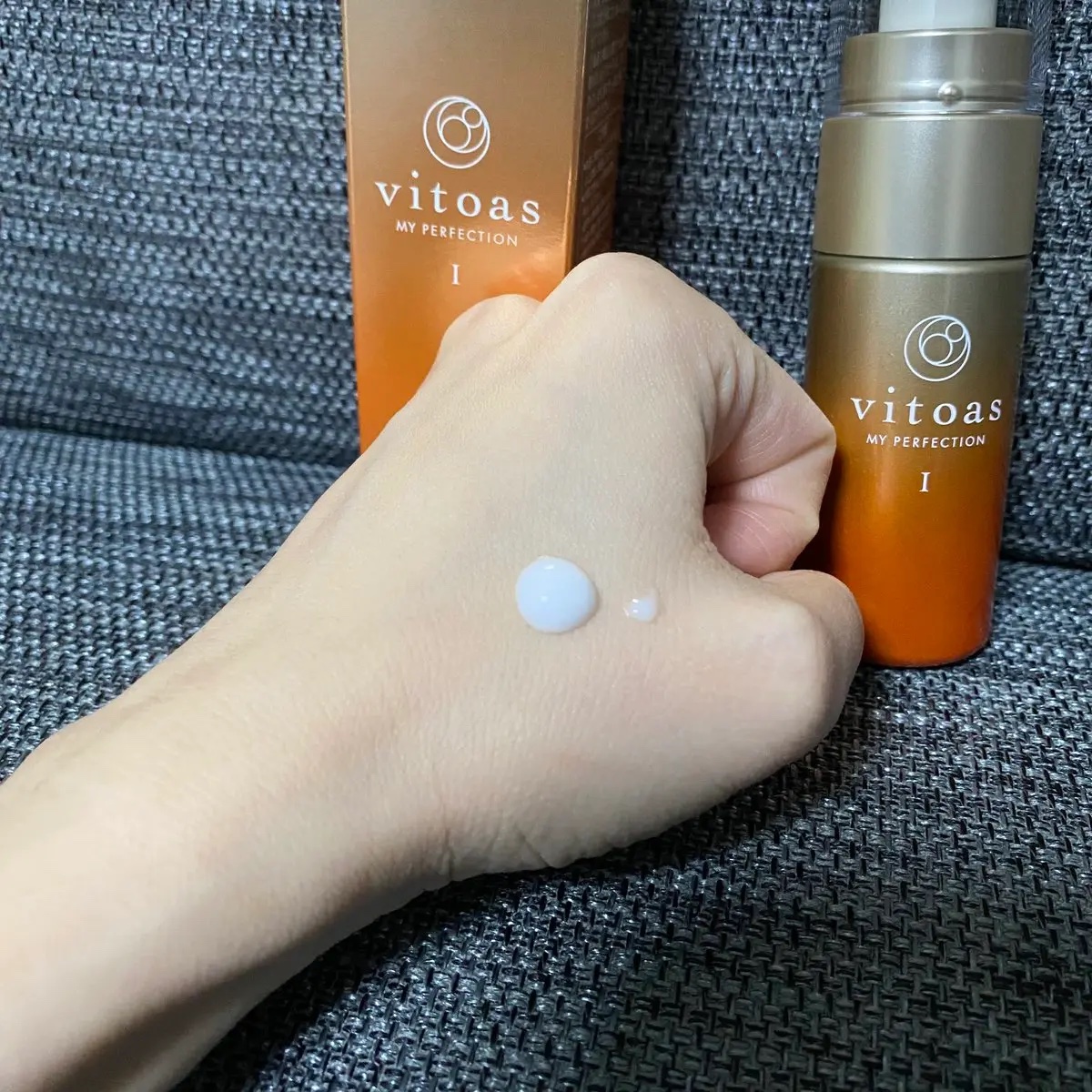 vitoas(ビトアス) マイパーフェクション Ｉ しっとり/vitoas/美容液を使ったクチコミ（2枚目）