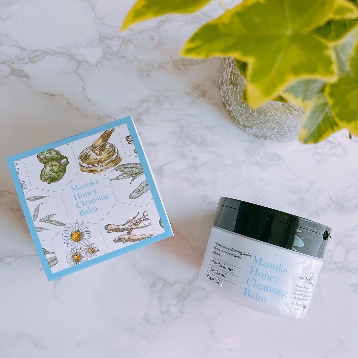マヌカハニー クレンジングバーム/アピセラピーコスメティクス/クレンジングバームを使ったクチコミ（1枚目）