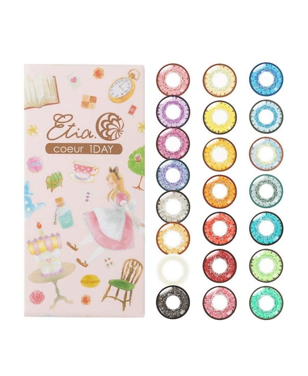 エティア クールワンデー/Etia./ワンデー（１DAY）カラコンを使ったクチコミ（1枚目）