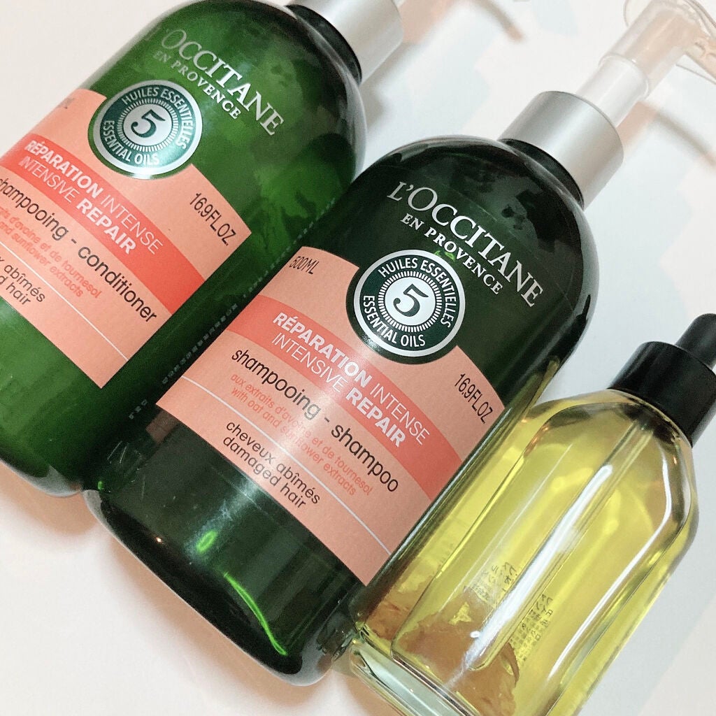 ファイブハーブスリペアリングシャンプー/コンディショナー/L'OCCITANE/シャンプー・コンディショナーを使ったクチコミ(3枚目)