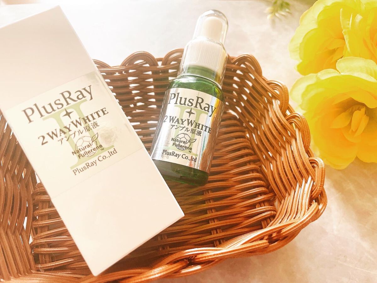 ツーウェイホワイト アンプル原液/PlusRay/美容液を使ったクチコミ(1枚目)
