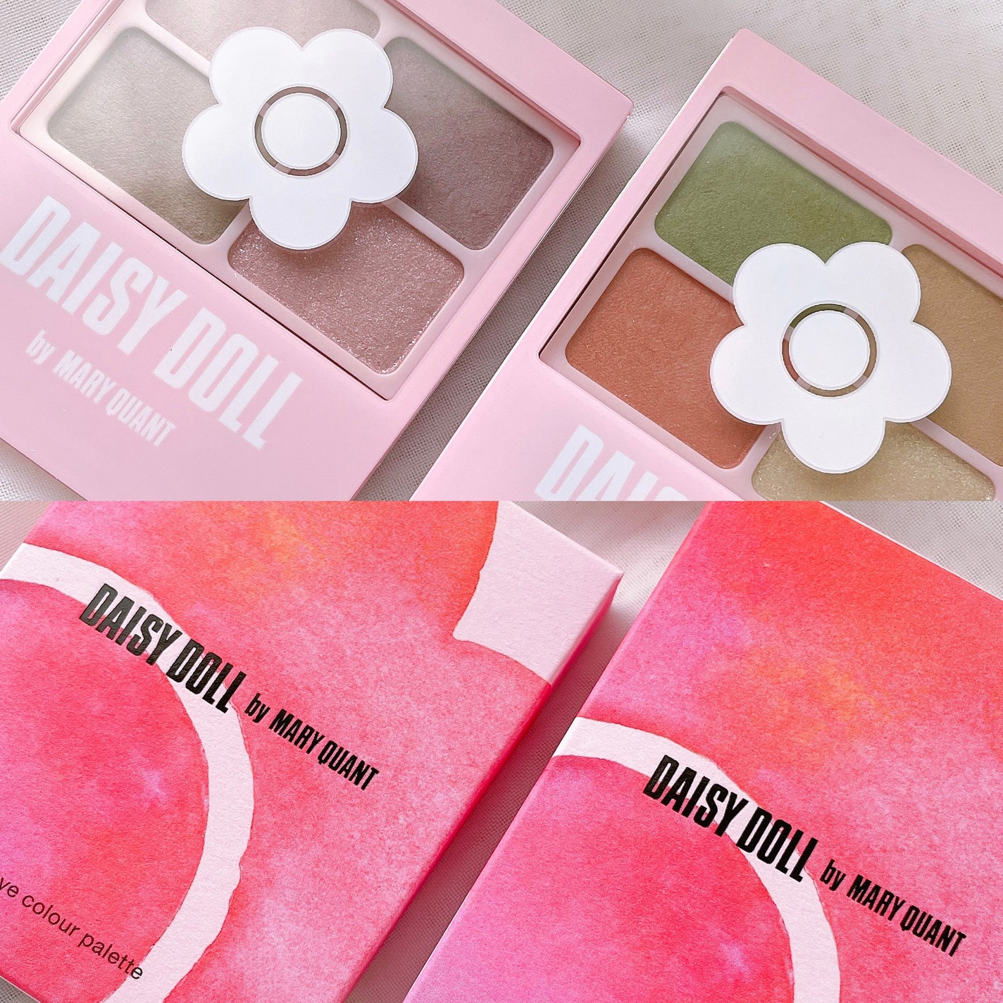 デイジードール アイカラー パレット/DAISY DOLL by MARY QUANT/アイシャドウパレットを使ったクチコミ(4枚目)