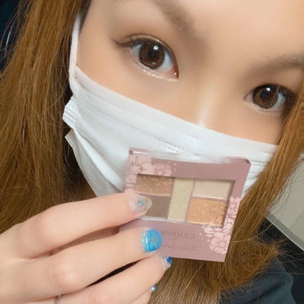 パーフェクトスタイリストアイズ 16 ダブルサンシャイン/キャンメイク/アイシャドウパレットを使ったクチコミ(3枚目)