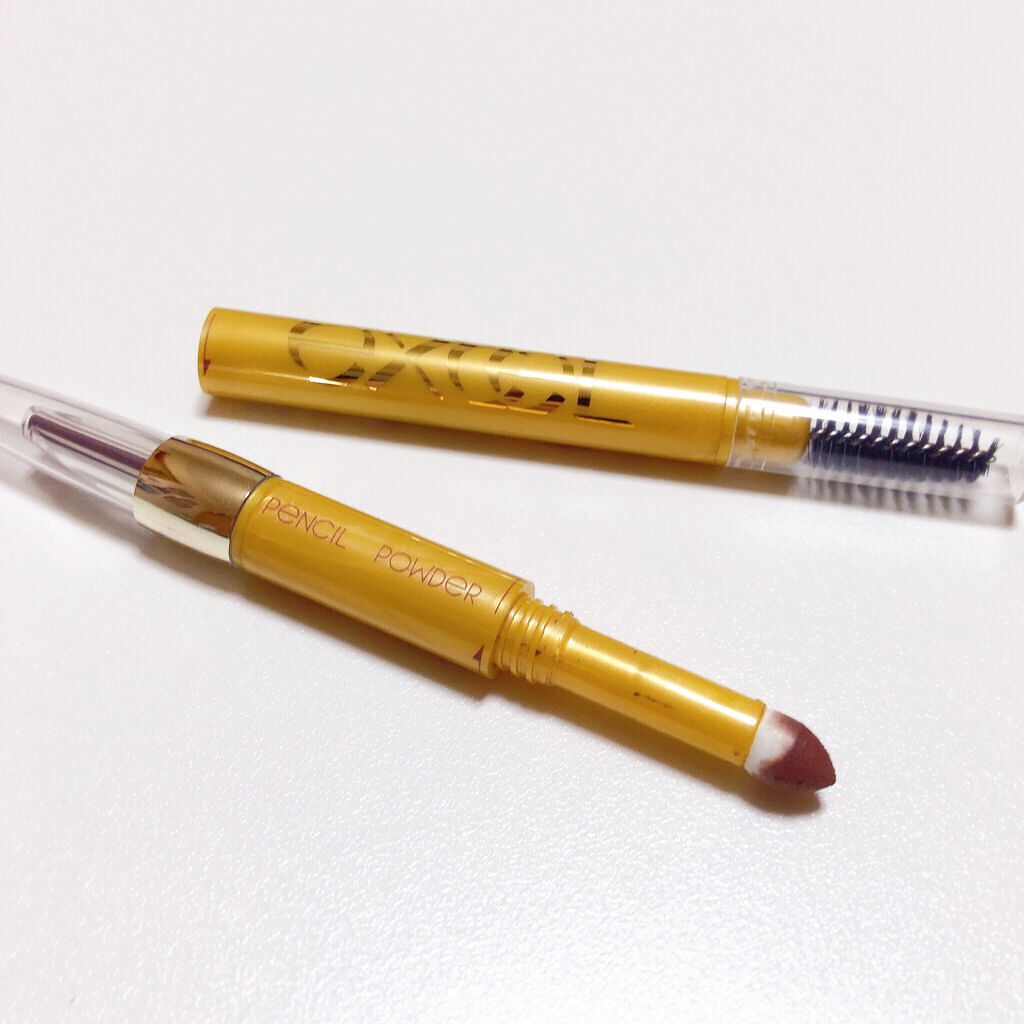 パウダー&ペンシル アイブロウEX/excel/アイブロウペンシルを使ったクチコミ(2枚目)