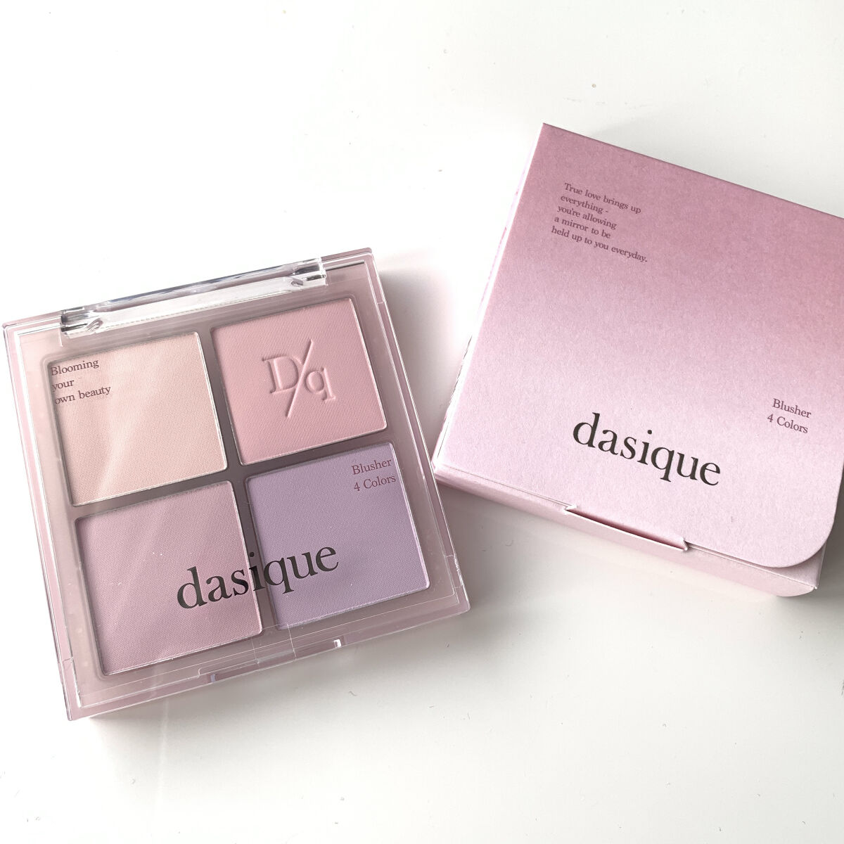 ティーブレンディングチーク/dasique/パウダーチークを使ったクチコミ（2枚目）