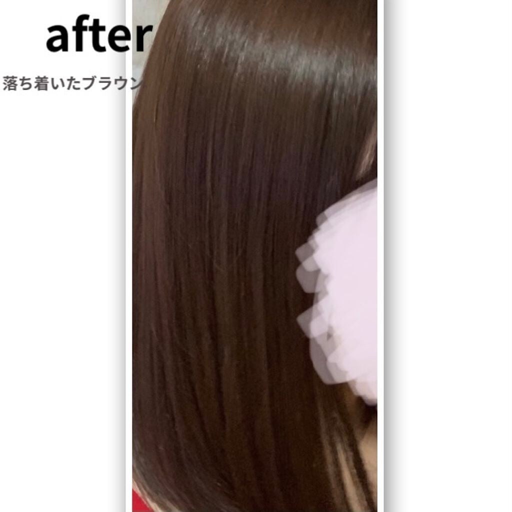 泡カラー/リーゼ/ヘアカラーを使ったクチコミ(3枚目)