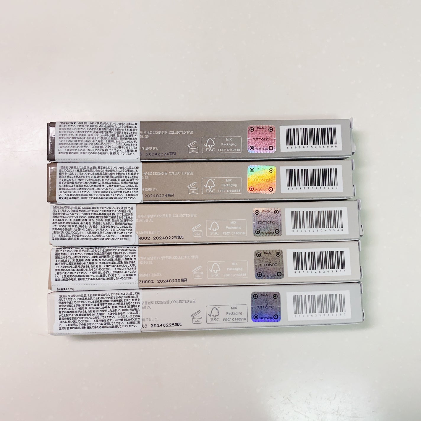 ハンオールシェードライナー/rom&nd/ペンシルアイライナーを使ったクチコミ(5枚目)