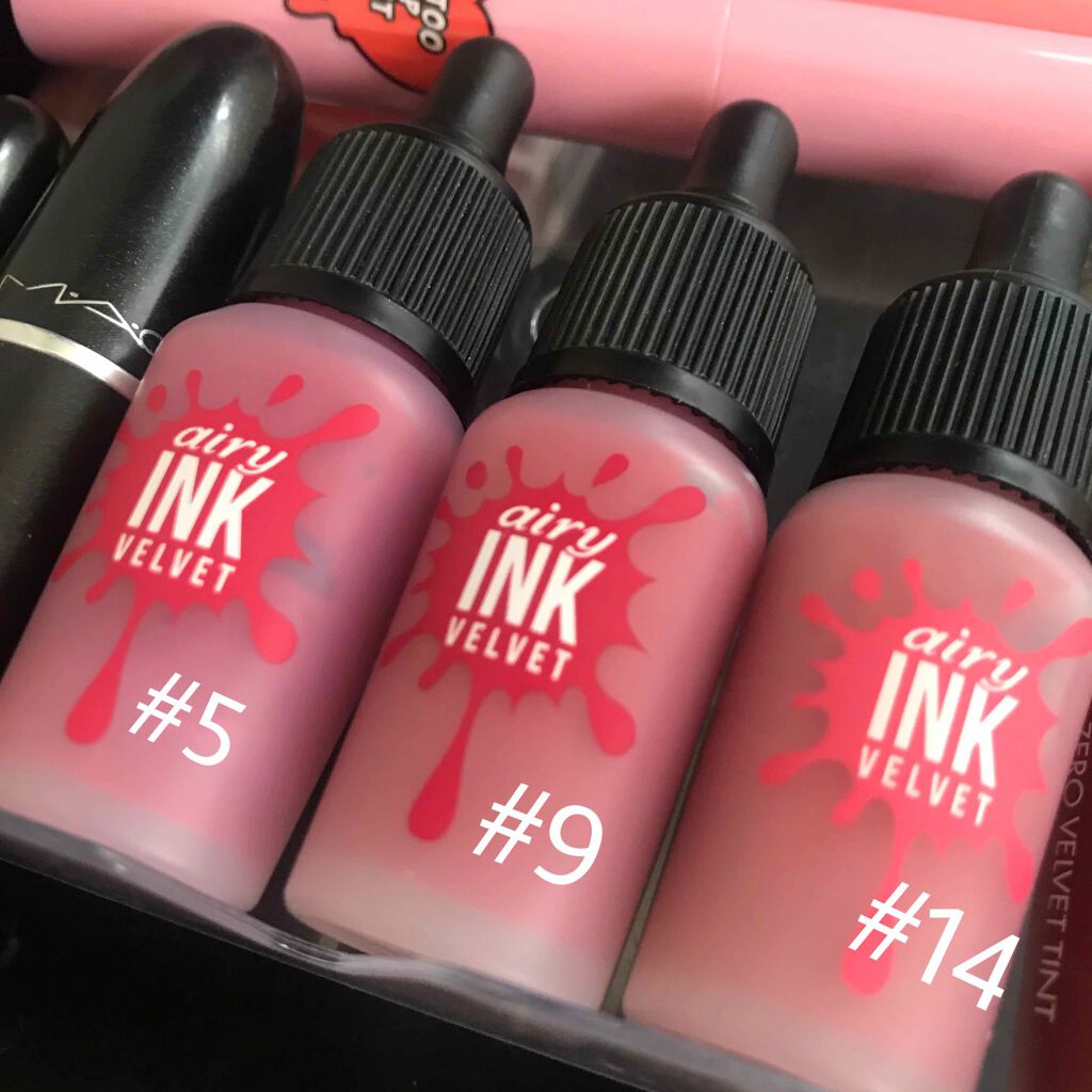 インク エアリー ベルベット/PERIPERA/口紅を使ったクチコミ（1枚目）