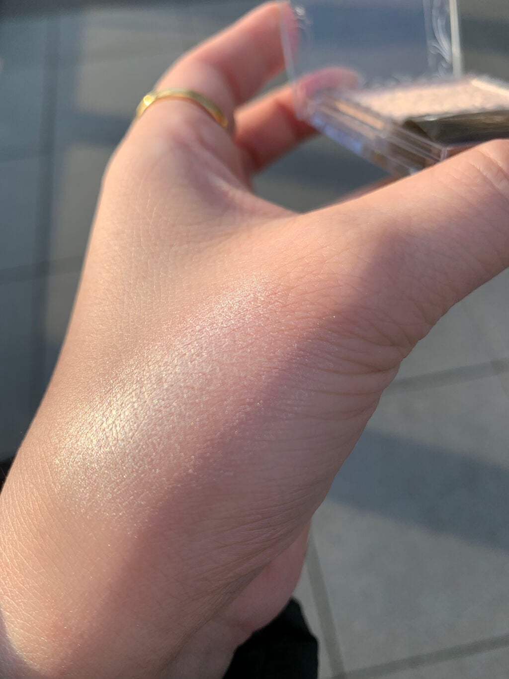 パールグロウハイライト/CEZANNE/パウダーハイライトを使ったクチコミ(2枚目)