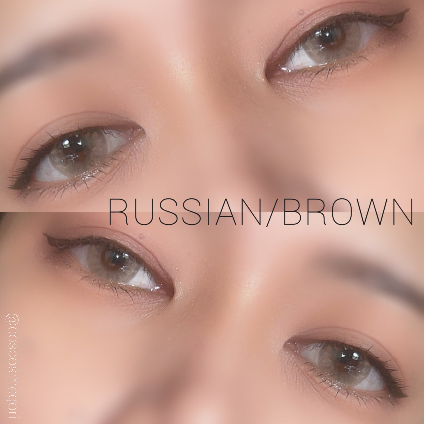 ロシアンスモーキー/OLENS/カラーコンタクトレンズを使ったクチコミ(7枚目)