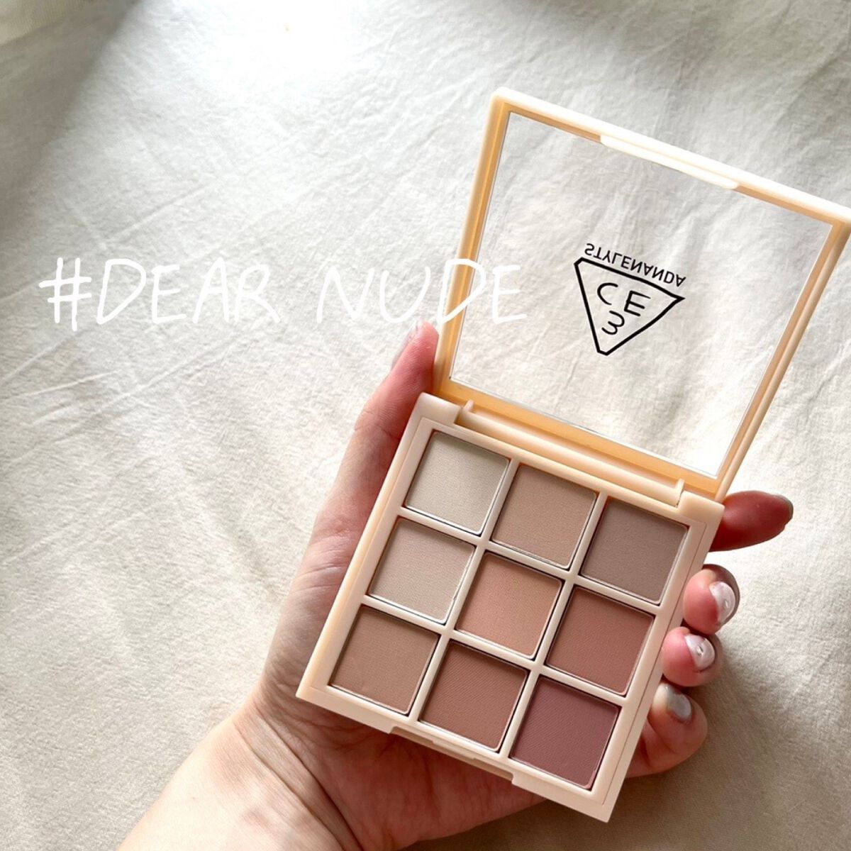 3CE マルチアイカラーパレット DEAR NUDE/3CE/アイシャドウパレットを使ったクチコミ（1枚目）