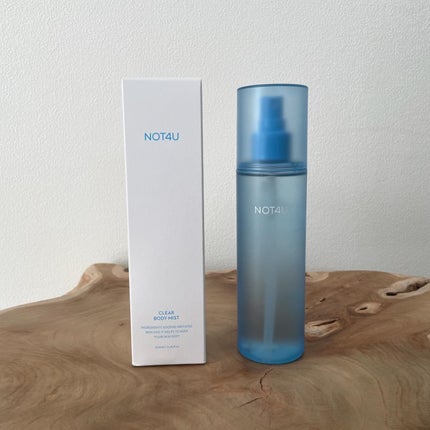 NOT4U クリア ボディミスト/NOT4U/ミスト状化粧水を使ったクチコミ(1枚目)