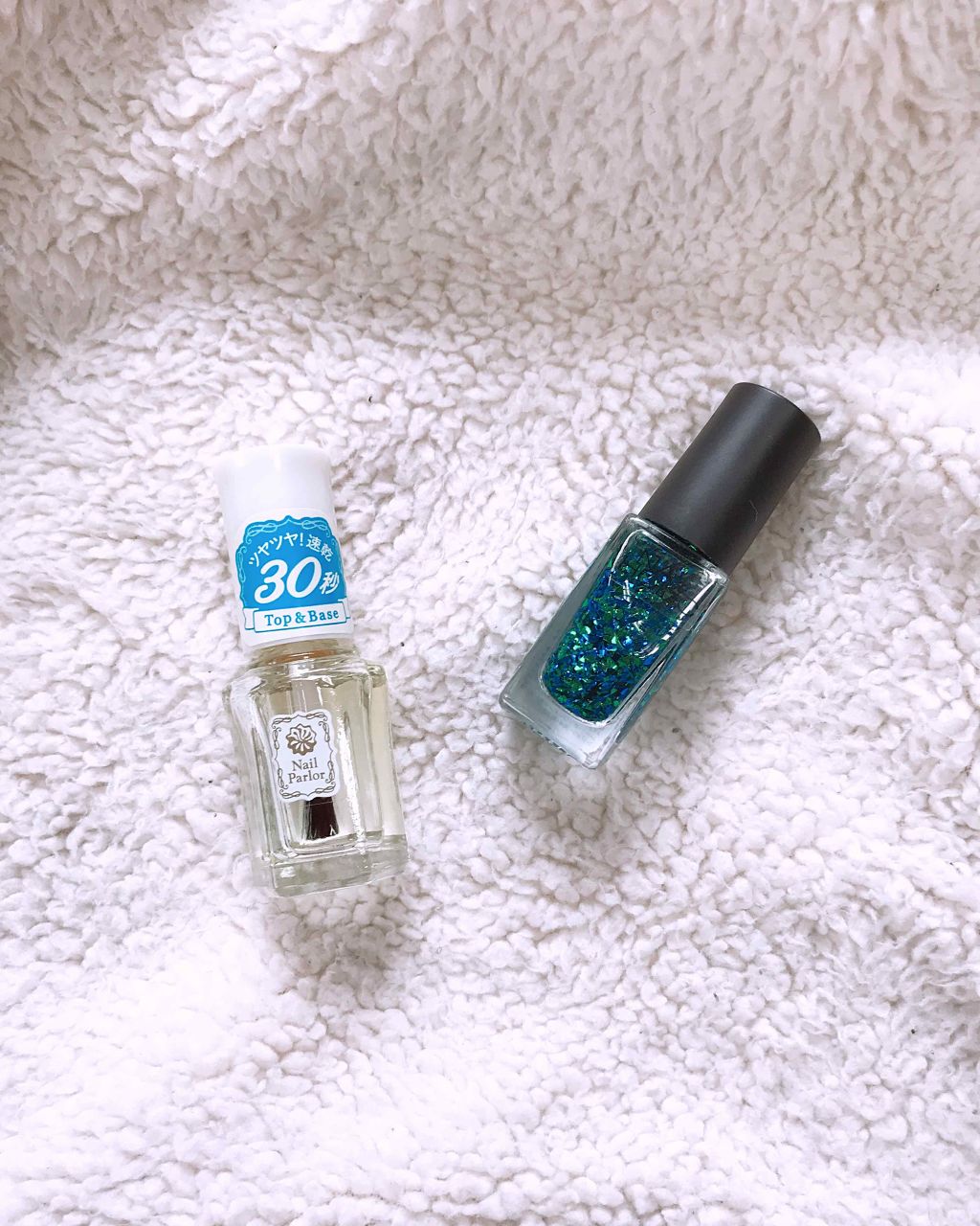 ネイルホリック パーティーフレーク/ネイルホリック/マニキュアを使ったクチコミ（3枚目）