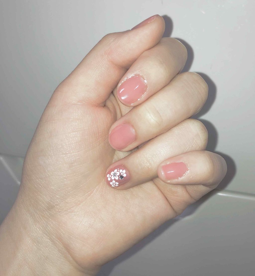 キャンドゥ ジュエリーネイルシールのクチコミ「🐾パラドゥ お直しさんのネイルファンデーション PK2🐾

リピートで二個目買いました！
急い.....」（2枚目）