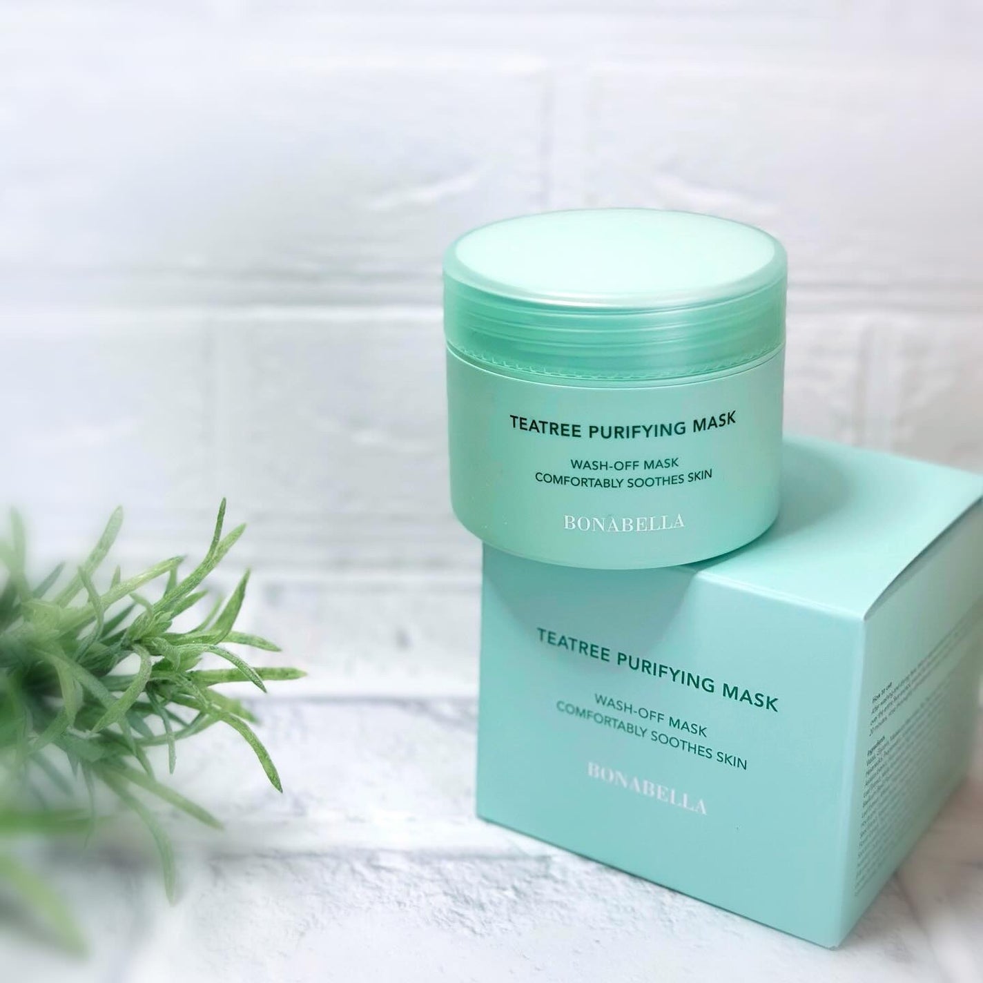ティーツリーピュリファイングマスク/BONABELLA/洗い流すパック・マスクを使ったクチコミ(6枚目)