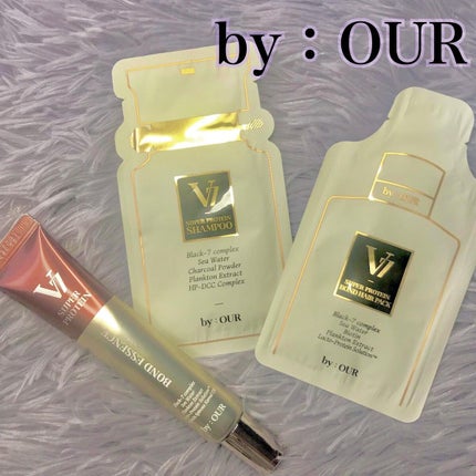 V7 スーパープロテイン ボンドヘアエッセンス/by : OUR/アウトバストリートメントを使ったクチコミ(1枚目)