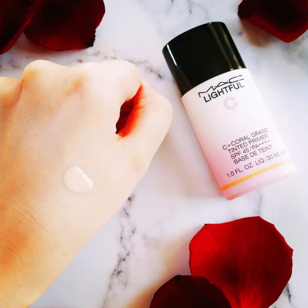 ライトフル Ｃ＋ティンティッド プライマーSPF45(PA++++)/M・A・C/化粧下地を使ったクチコミ（1枚目）