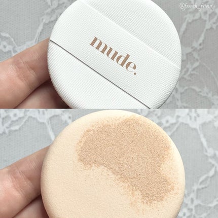 ハグクッション/mude/クッションファンデーションを使ったクチコミ(4枚目)