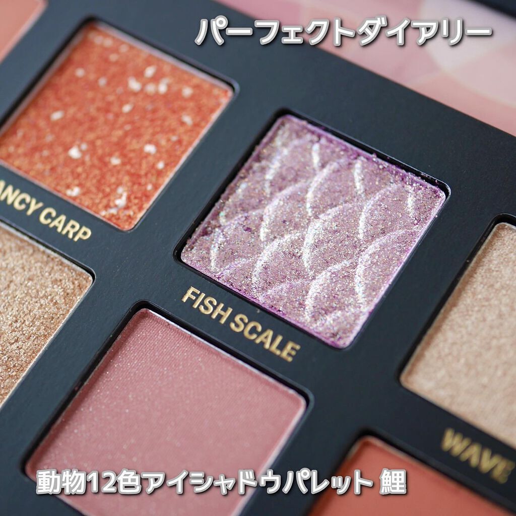 エクスプローラ12色 動物アイシャドウパレット/PERFECT DIARY/アイシャドウパレットを使ったクチコミ（3枚目）