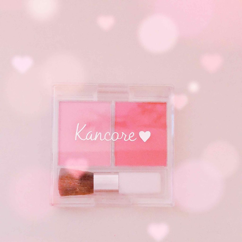 カンコレ チーク/DAISO/パウダーチークを使ったクチコミ(1枚目)