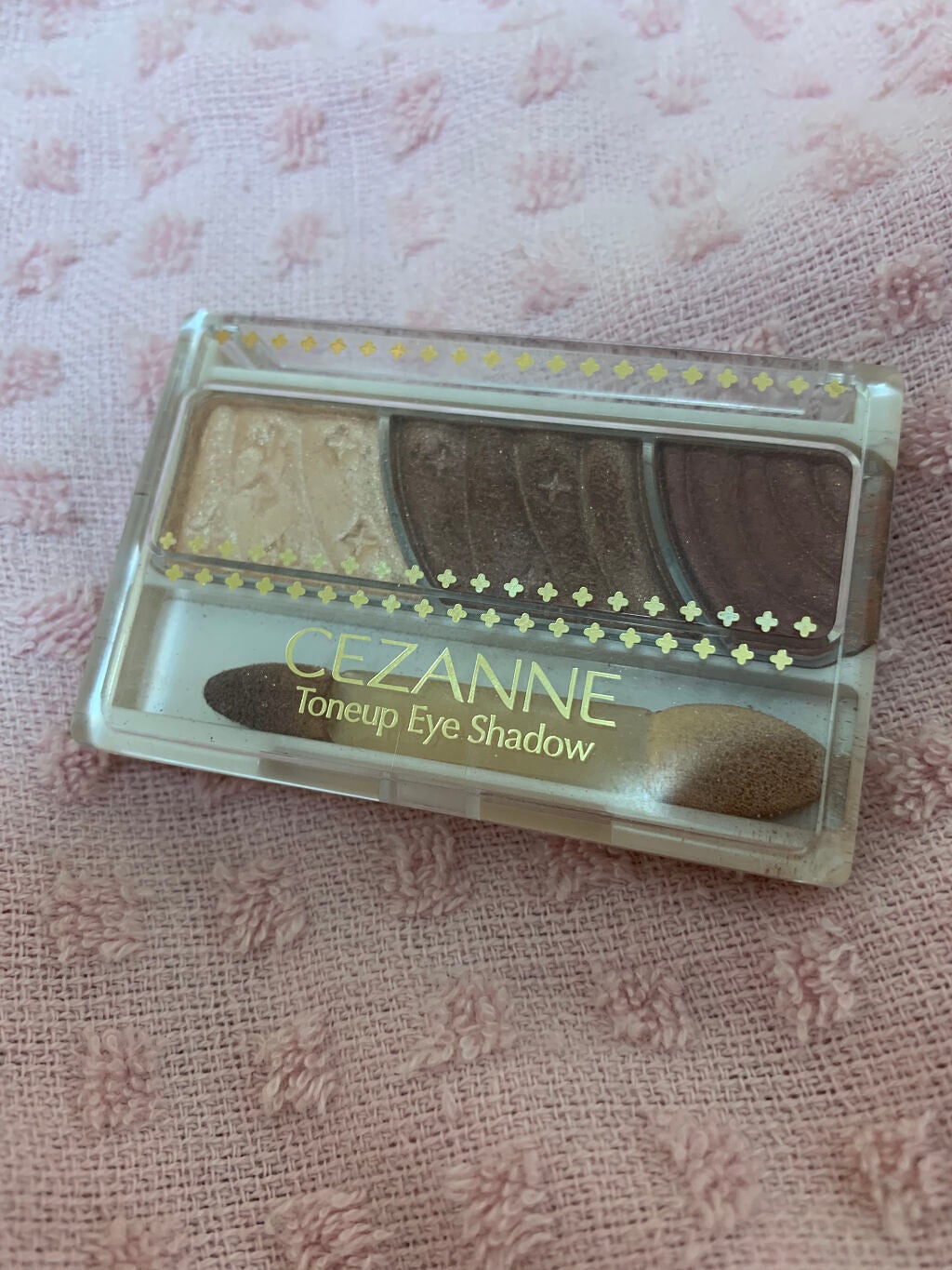 トーンアップアイシャドウ/CEZANNE/アイシャドウパレットを使ったクチコミ(1枚目)