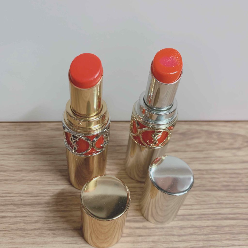 ヴォリュプテ ティントインバーム/YVES SAINT LAURENT BEAUTE/口紅を使ったクチコミ（3枚目）