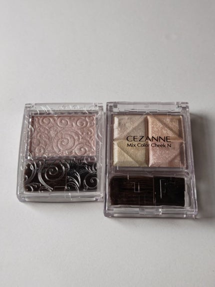 ミックスカラーチーク/CEZANNE/パウダーチークを使ったクチコミ(2枚目)