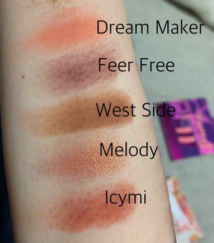 Eye Palette-Sweet Talk/ColourPop/アイシャドウパレットを使ったクチコミ(4枚目)